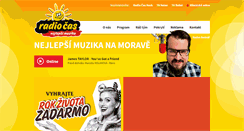 Desktop Screenshot of casradio.cz