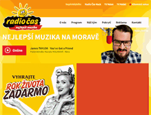 Tablet Screenshot of casradio.cz